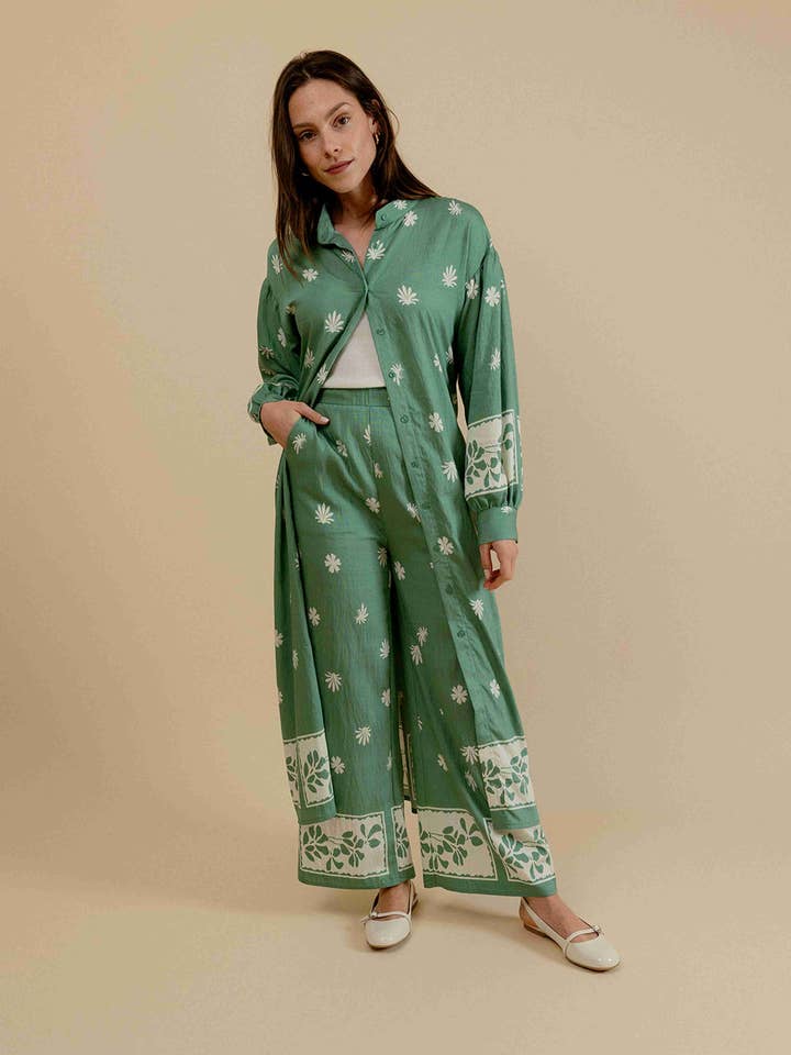 EMILIE K - Vendita all'ingrosso Vestito - Donna - CONSTANCE Abito kimono lungo con cintura a fascia