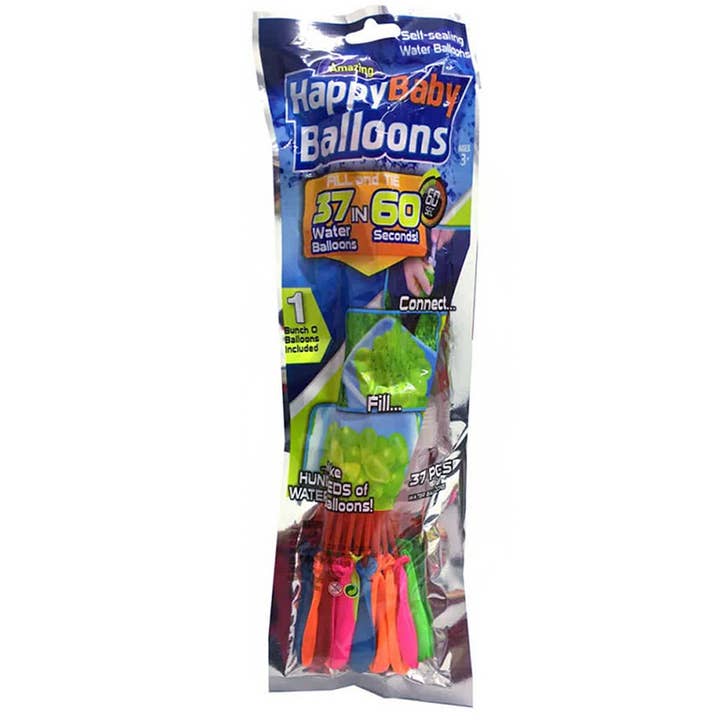 Cap Zone - Wholesale Balloon - 37-Count Bundle Set Quick Fill Mini Water Balloon
