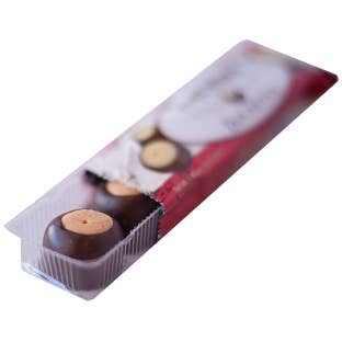Marsha's Buckeyes - Wholesale Chocolate Covered Sweets - Case of 18, Buckeye Sweets, 3-Pack Bars