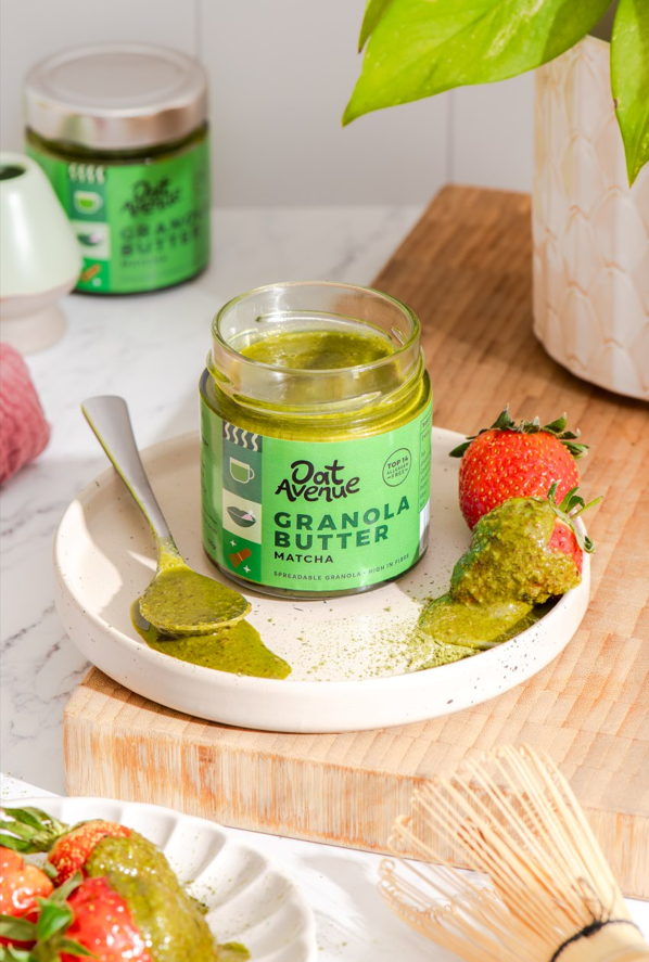 Oat Avenue – wholesale Nut butter – Granola Butter - Matcha2