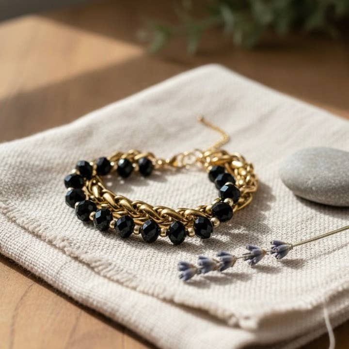 OE! - Wholesale Link & Chain Bracelet - SCINTILLE - Bracciale con cristalli1