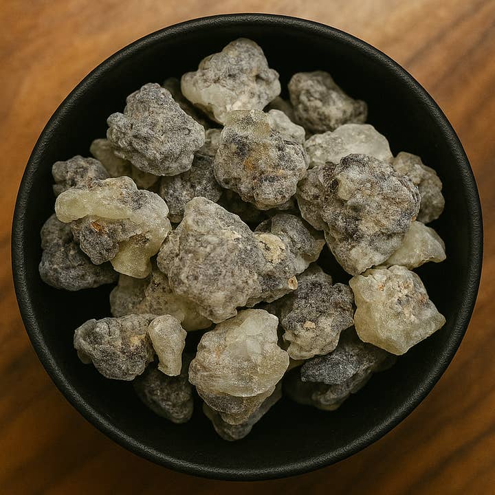 Morceaux de résine de copal noir (Bursera Fagaroides) pour la vente par LA Herb