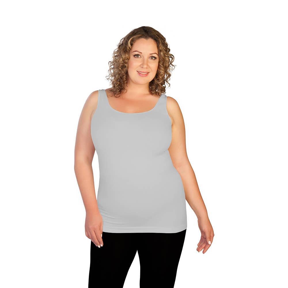 Skinnytees - Wholesale Tank Top - Women's - Plus Basic Tank5