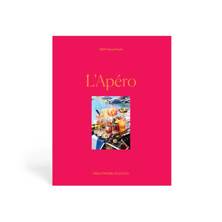 Piecework Puzzles - Wholesale Puzzle - Adult - L'Apéro 1000 Piece Puzzle