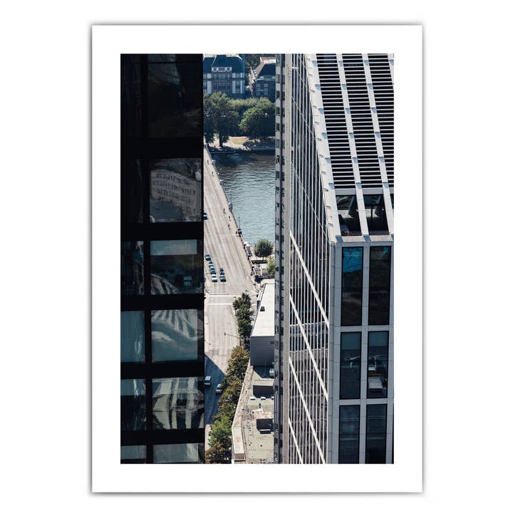 4one Pictures - Wholesale Poster - Between skyscrapers - Frankfurt Poster2