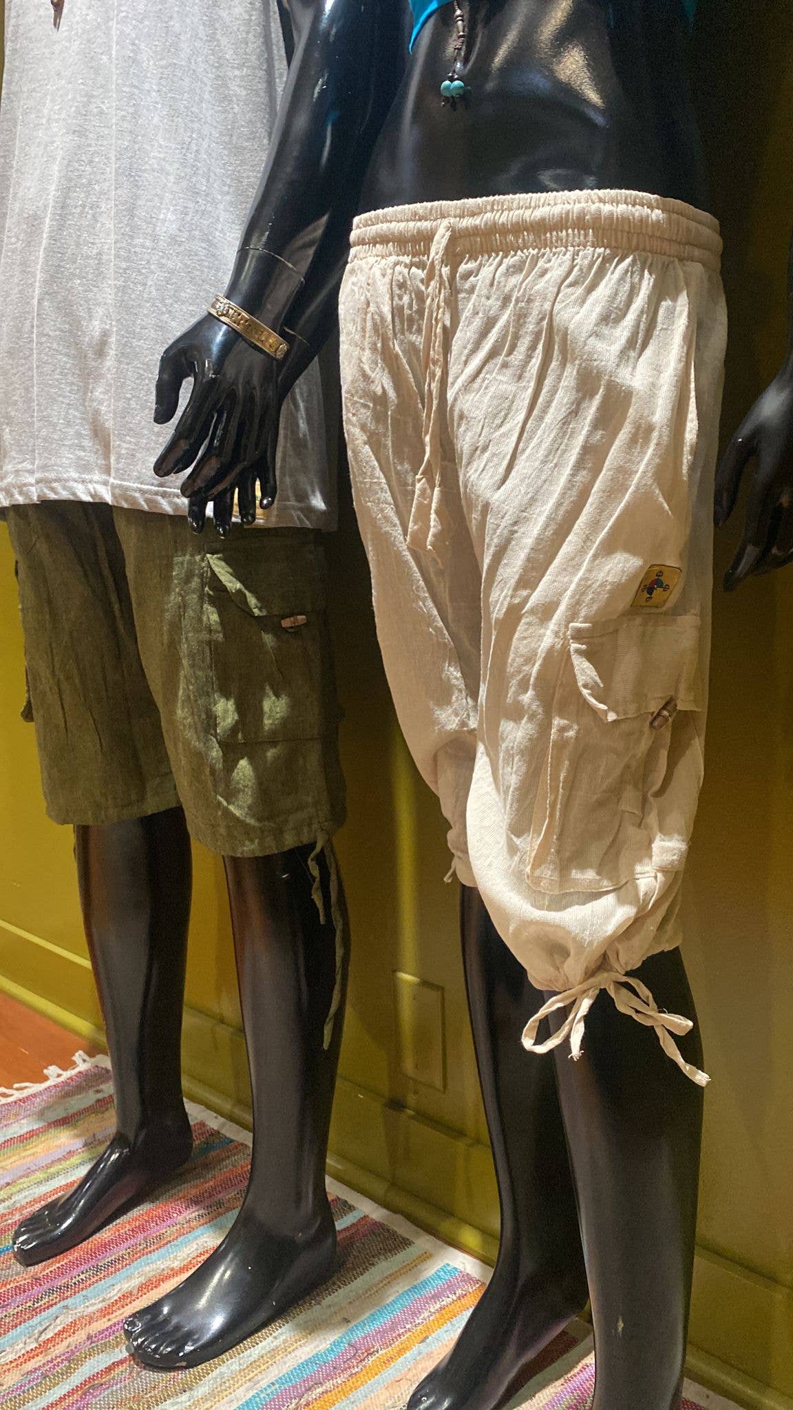 Katmandu Trading Co. - Wholesale Pants - Unisex - Cotton Cargo Pocket Shorts – Prepack of 4 Colors – Solid4