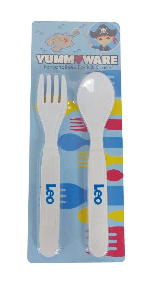 Instant Gifts International – Großhandel Besteckset – Kind & Baby – Melaminbesteck - Namen55