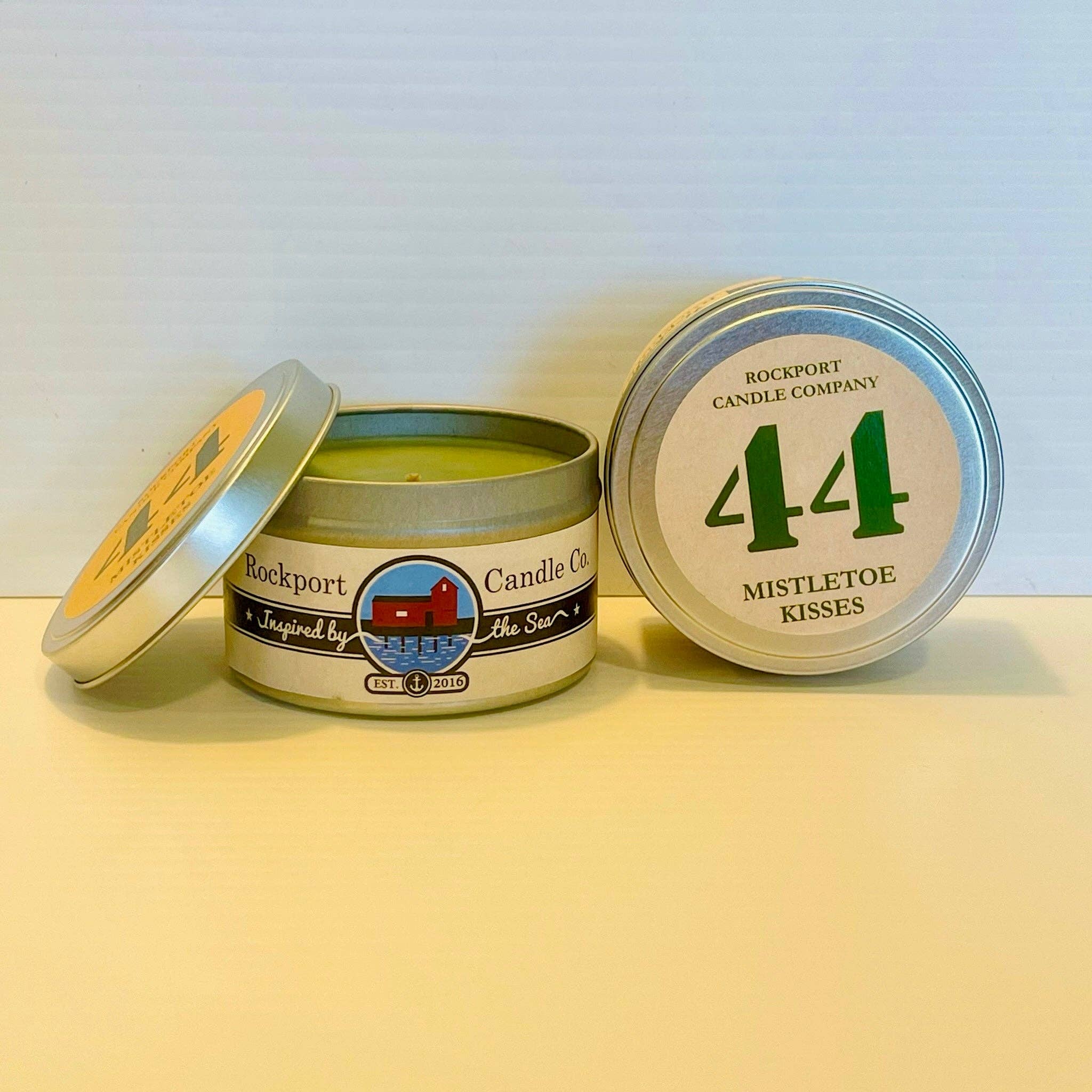 Rockport Candle Company - Wholesale Jar/Filled Candle - 44 Mistletoe Kisses Candle2