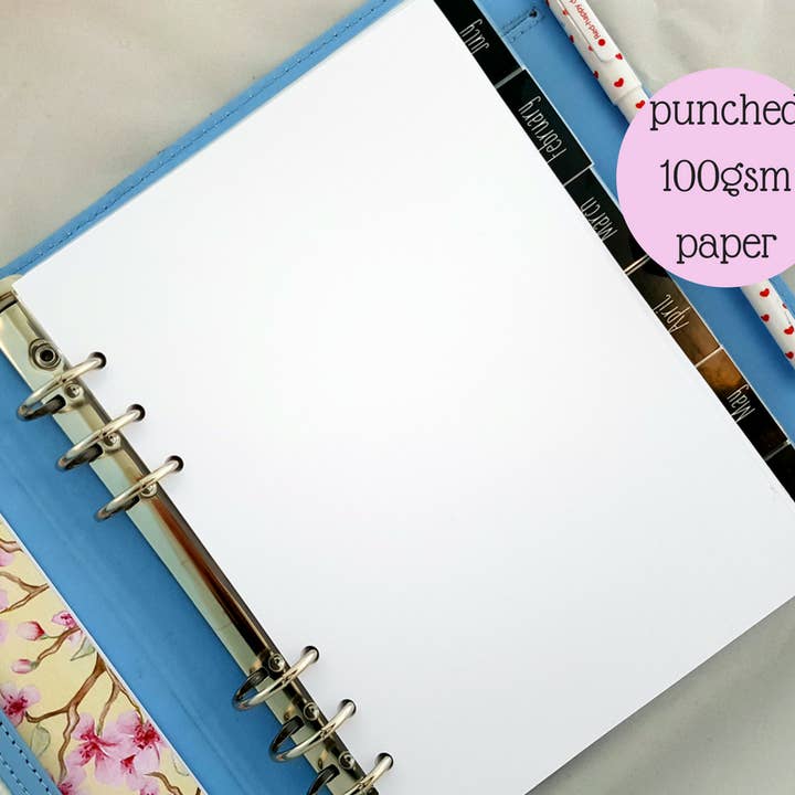 Planner Peace - Vendita all'ingrosso Bloc notes - Carta normale perforata A5 da 100 g/m² | 50 fogli