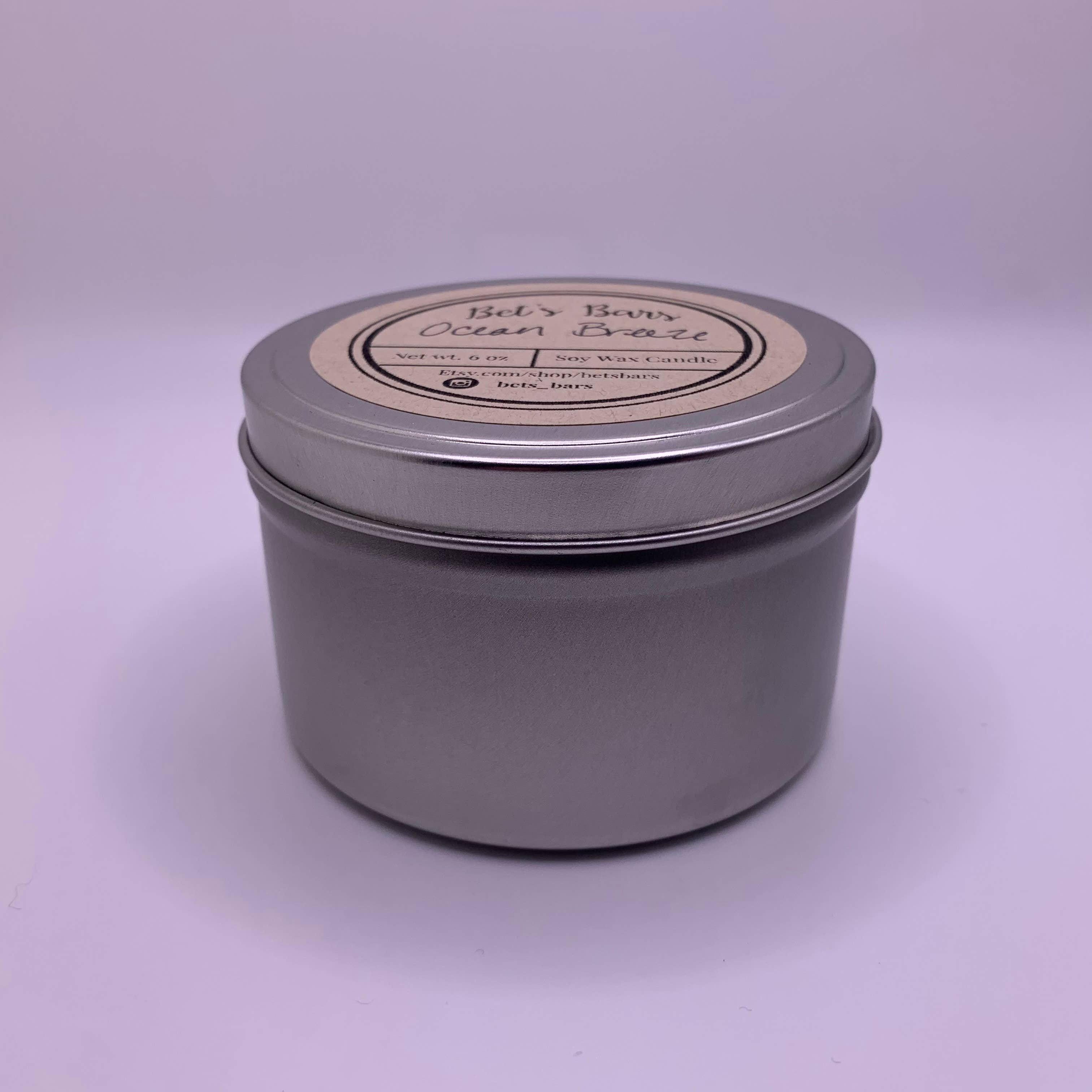 Bet's Bars - Wholesale Travel Candles - Botanical Sprinkled Soy Wax Candles20