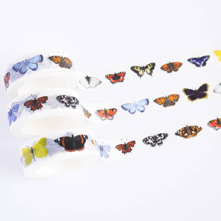 Sarah Frances - Wholesale Washi Tape - British Butterflies Washi Tape