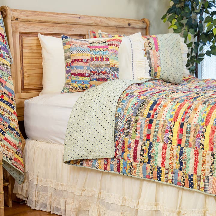 Colcha Patch Parade - Multicolor para venta al por mayor de April Cornell