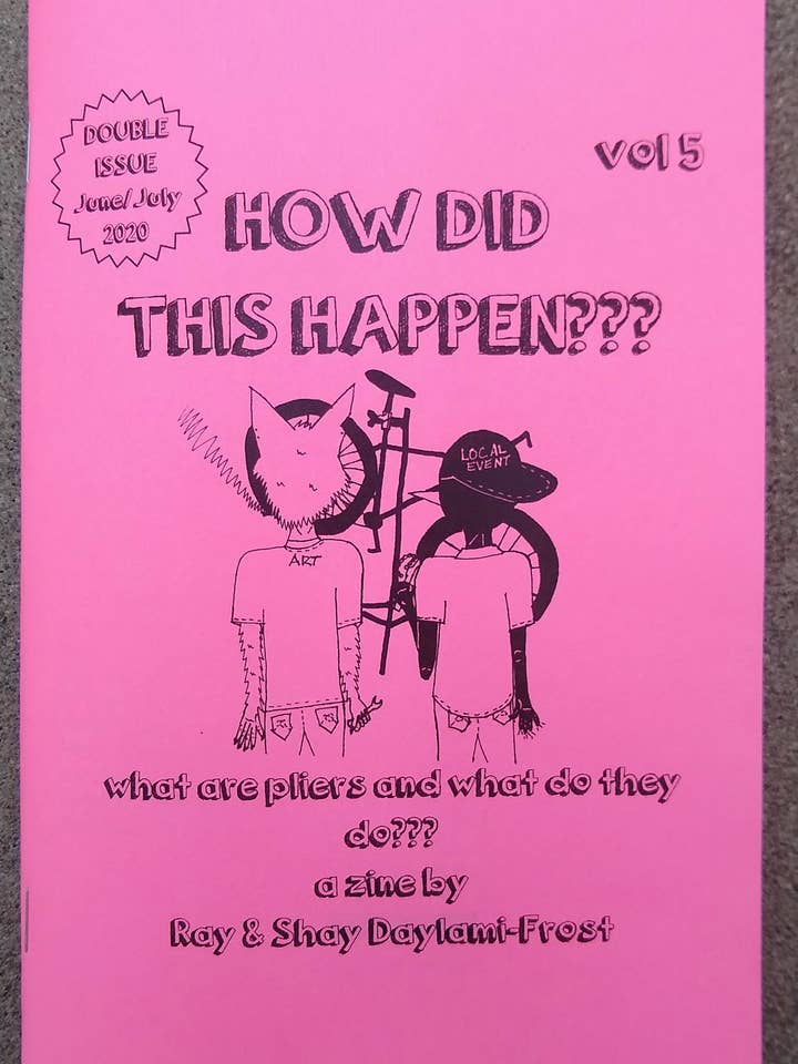 Come è successo?? Zine Vol 5 cosa sono le pinze e...??? per la vendita all'ingrosso da parte di Zeppy Stardust Studios