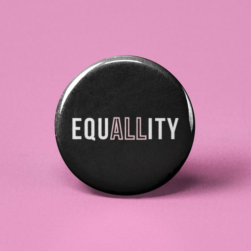 The Pin Pal Club - Wholesale Lapel Pin/Button - Equality Pinback Button