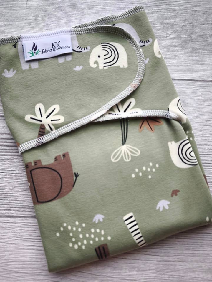 EFLAT cloth diaper elephants, bamboo inner for wholesale by KKfabricsandcreations