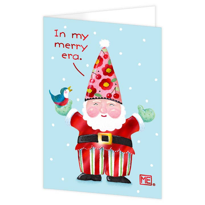 Merry Era Greeting Card for wholesale by Mary Engelbreit Studios