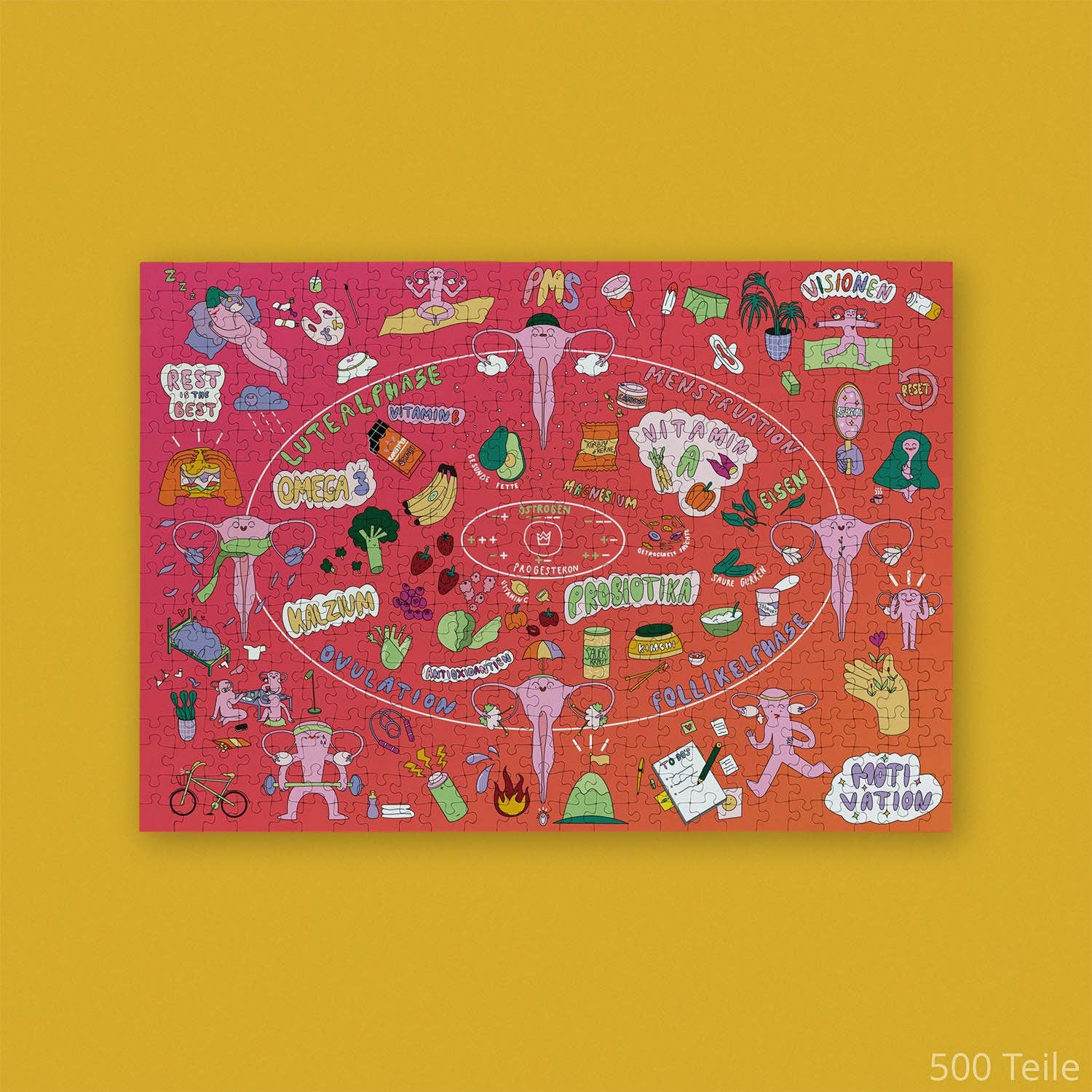 Willa Wunst GmbH – Engroshandel Puslespil - Voksen – Cykelpuslespil2