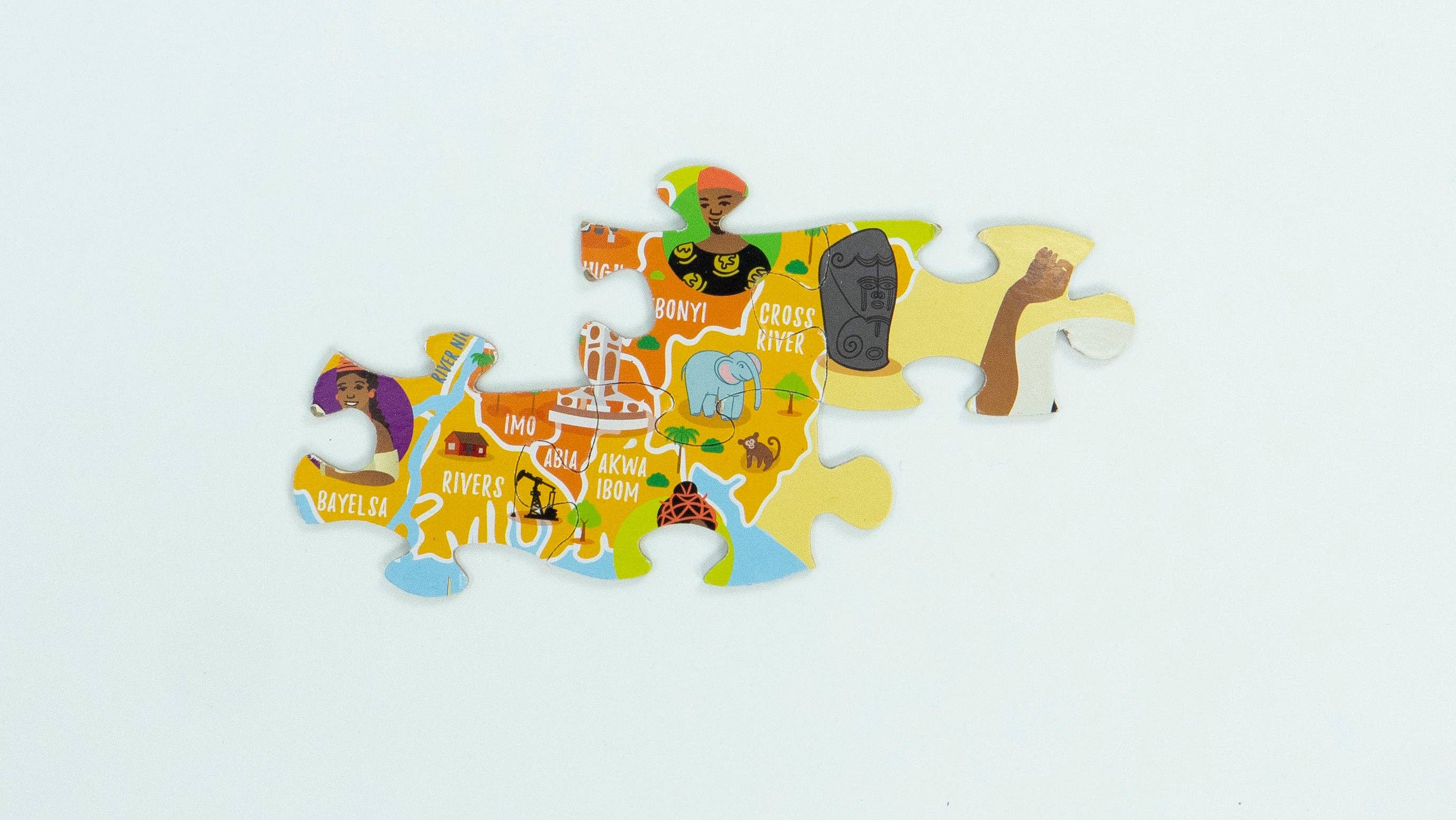 Very Puzzled – wholesale Puzzle – Child – Nigeria Map Jigsaw Puzzle3