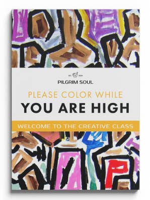 Mood Enhancing Coloring Book Wholesale for wholesale by Pilgrim Soul