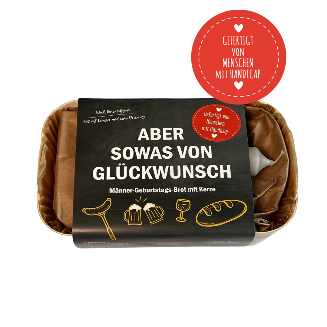 Wunderle GmbH - Wholesale Bread Mix - Birthday bread for men - But such congratulations2