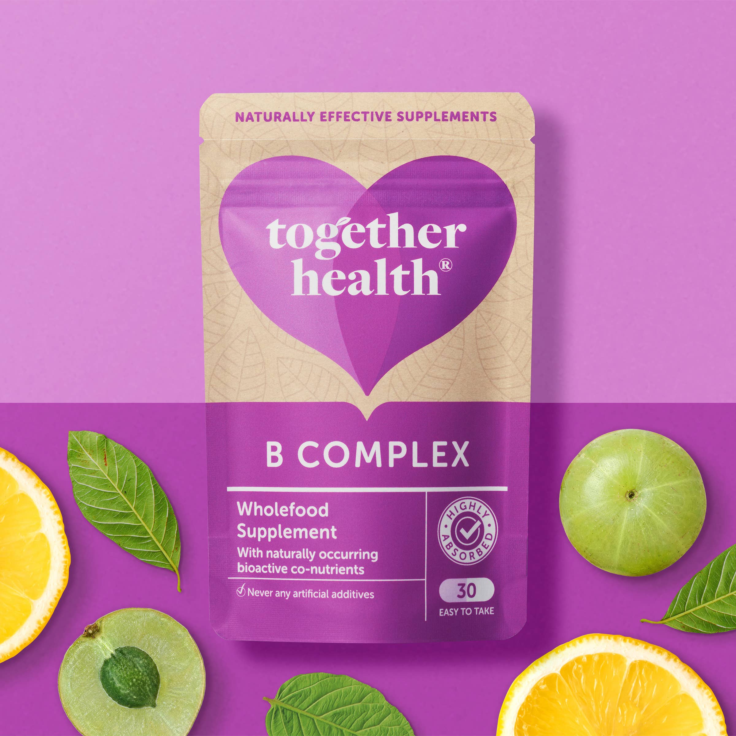 Together Health – wholesale Oral supplement/vitamin – Together Health Wholefood Vitamin B Complex3