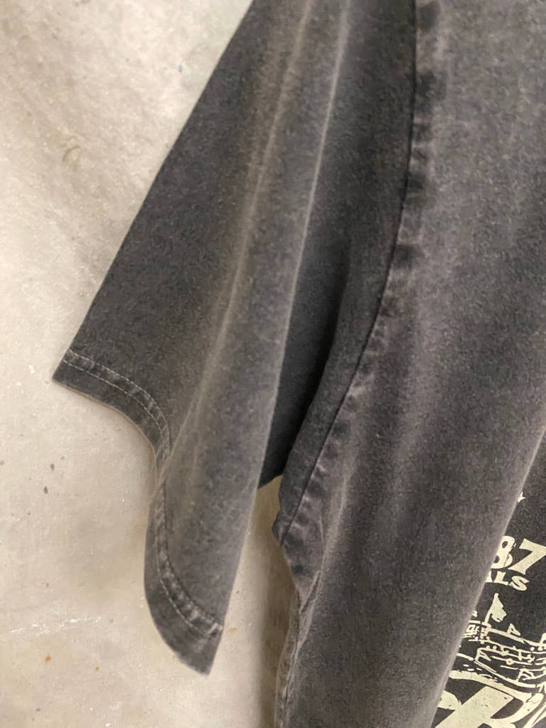 Country Deep Apparel - Vente T-shirt sérigraphié – unisexe - Finales du rodéo de San Angelo T-shirt décontracté délavé à l'acide (Copie)5