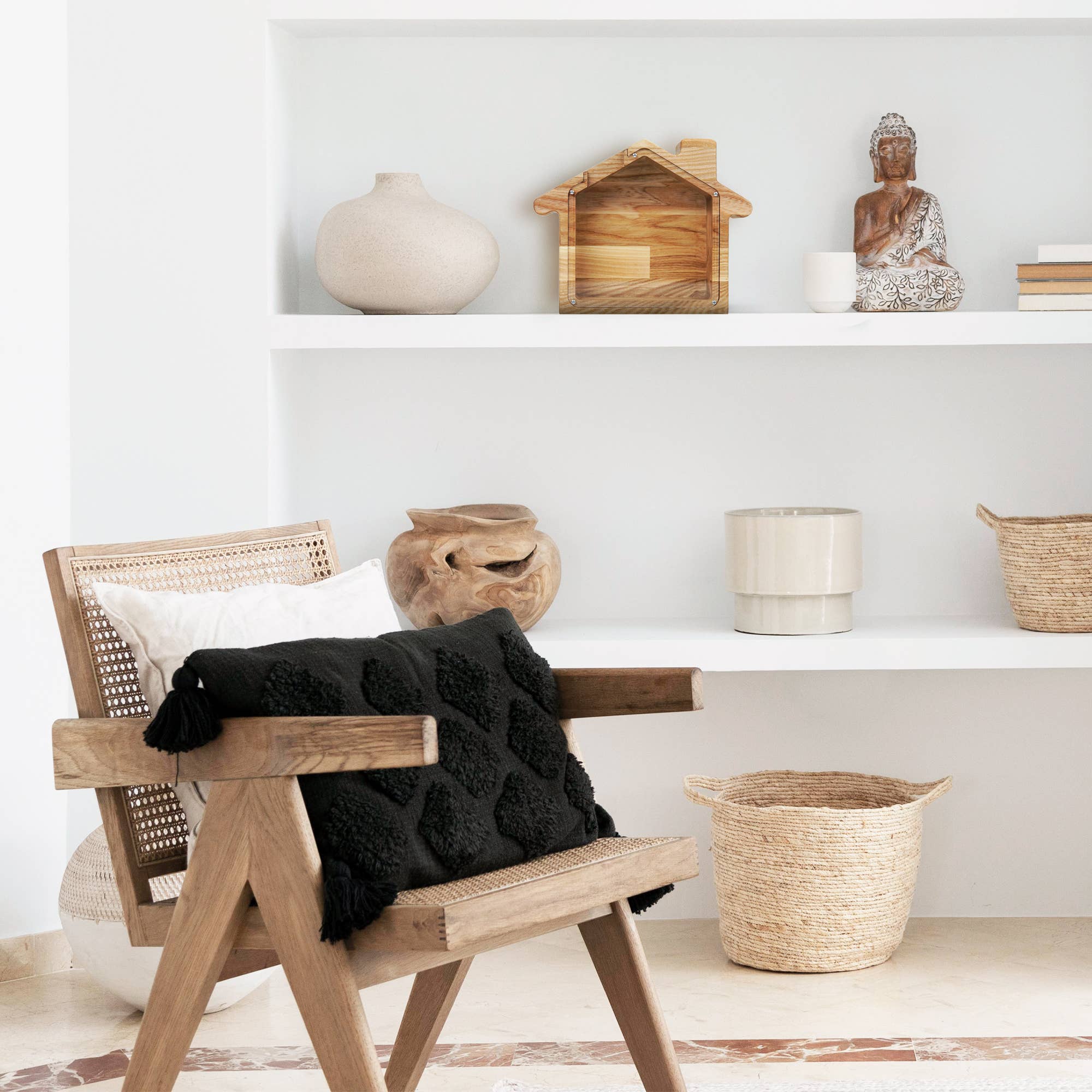 PromiDesign - Wholesale Money/Piggy Bank - Wooden Piggy Bank, House Shaped Money Box5