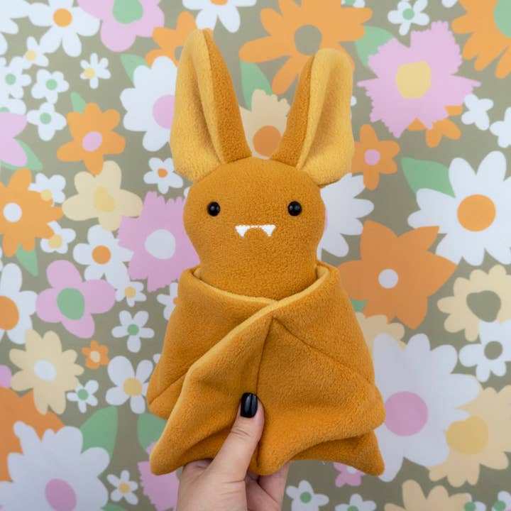 Beautifully Regular - Wholesale Stuffed/Plush Toy - Kids & Baby - Mustard Bat Plush3
