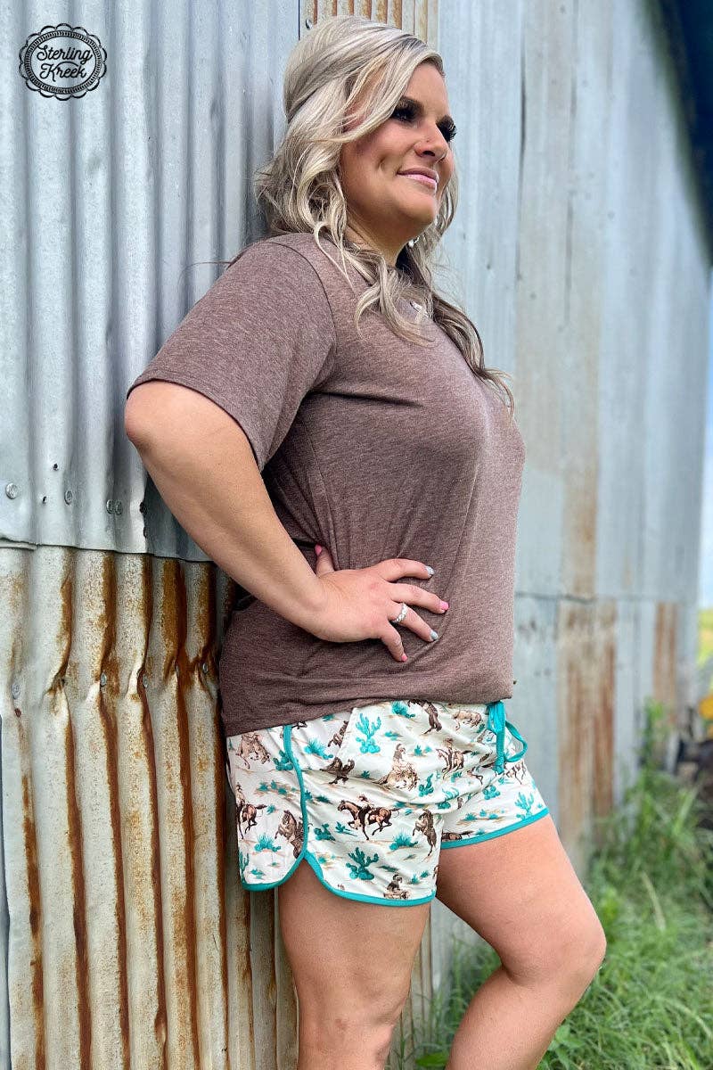 Sterling Kreek - Vente Short – femme - Short Round Em Up4