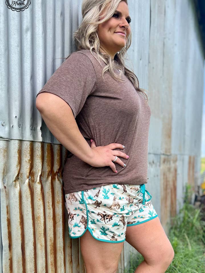 Sterling Kreek - Vente Short – femme - Short Round Em Up4