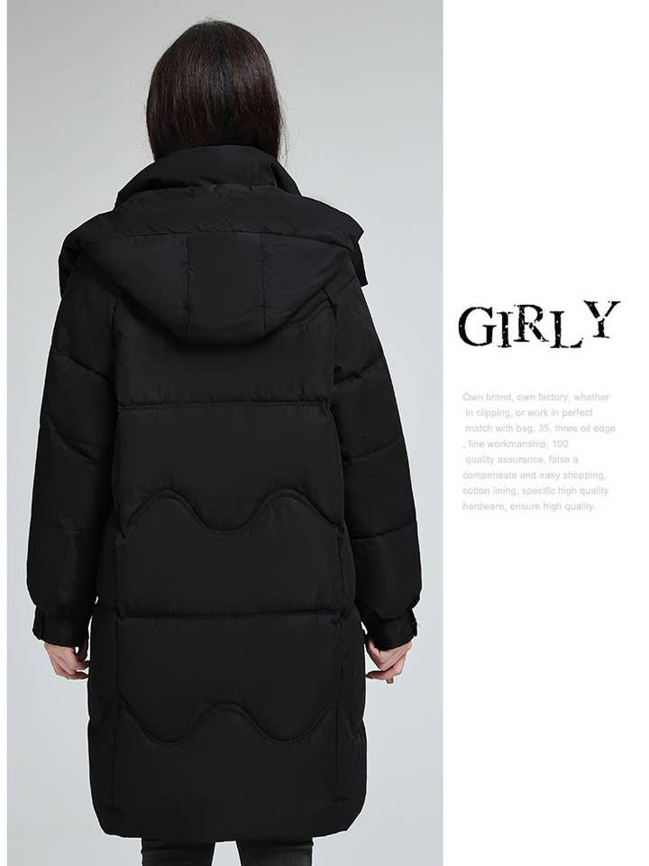 Marayn - Wholesale Puffer Jacket - Women's - 2025 Winter Korean Style Padded Long Coat21