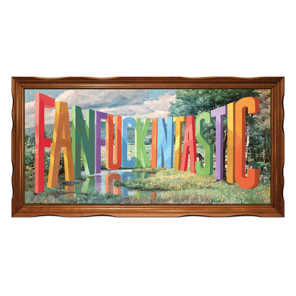 Fred & Friends - Wholesale Puzzle - Adult - Puzzle 1000 Pc - Wayne White - Fanfuckintastic1