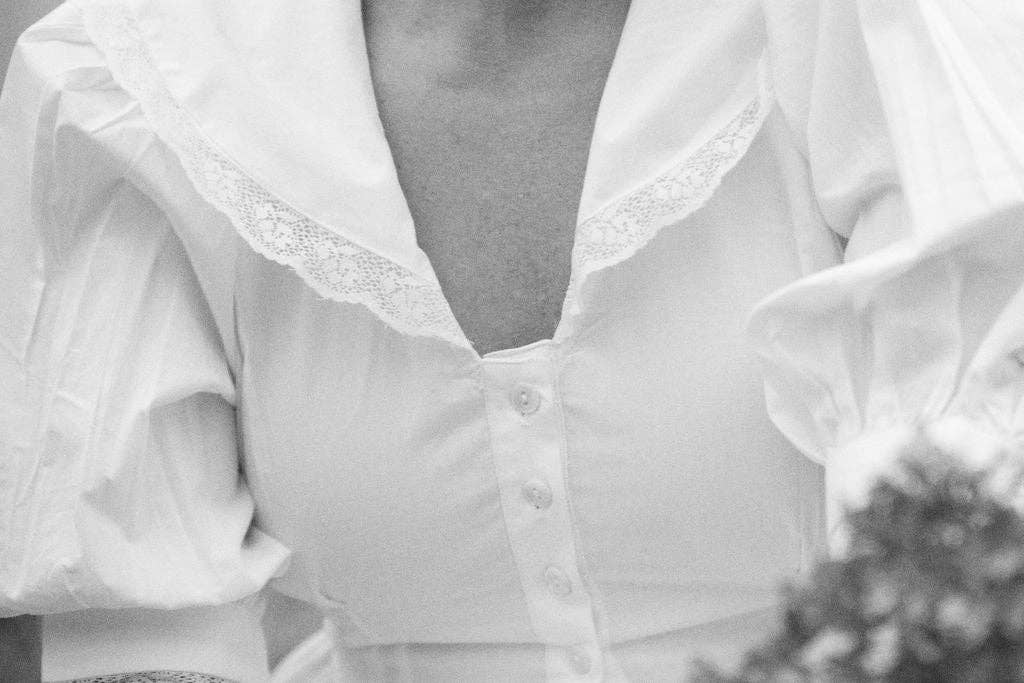 Wilder Collective - Wholesale Dress - Women's - Juliette Dress in Organic Cotton-White Edwardian Poplin25