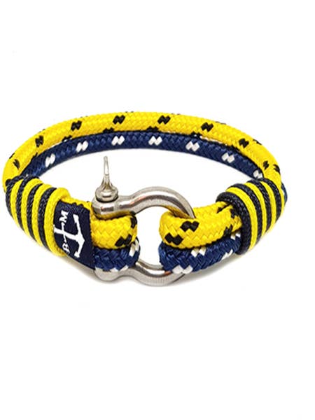 Bran Marion sejlere Gul nautiske armbånd for engroshandel hos Bran Marion