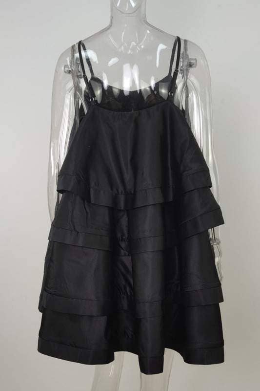 Flarix – Großhandel Kleid – Damen – mehrlagiges Cami-Minikleid9