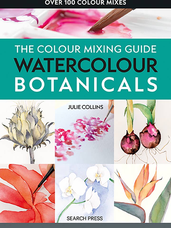 The Color Mixing Guide: Watercolor Botanicals for wholesale by Search Press