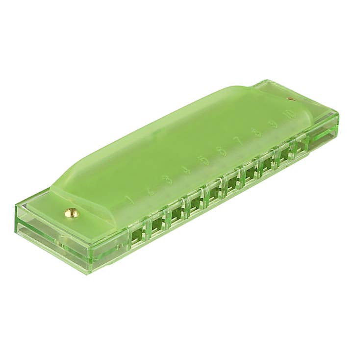 Toysmith - Wholesale Musical Toy - Kids & Baby - 4" Translucent Harmonica, Assorted Colors