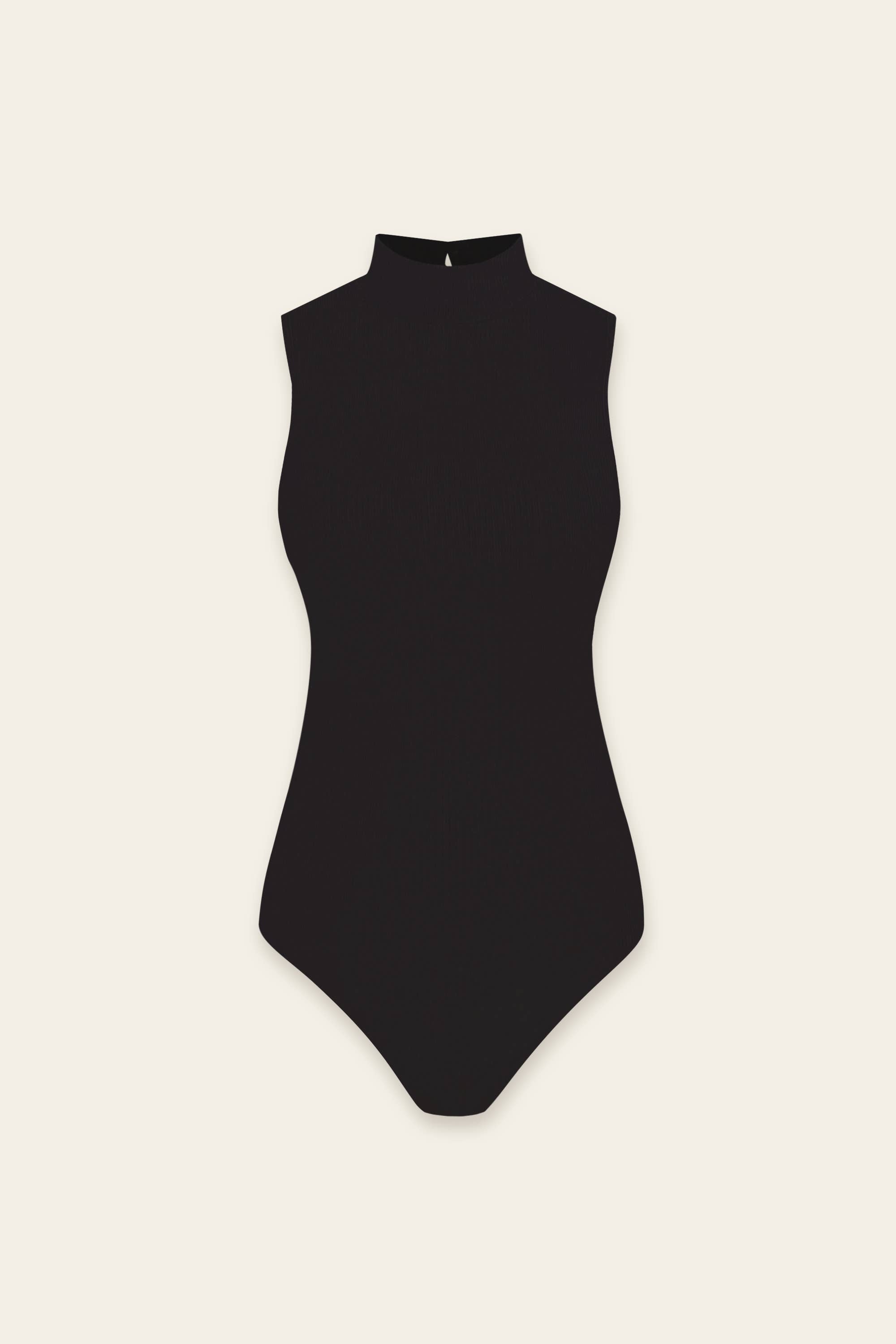 Dress Forum - Wholesale Bodysuit - Women's - FT6823 Mock Neck Tank Bodysuit11