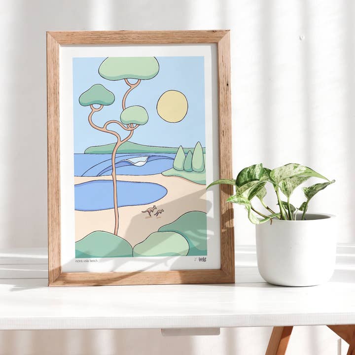Brentos - Wholesale Art print - Mona Vale Beach Art Print1