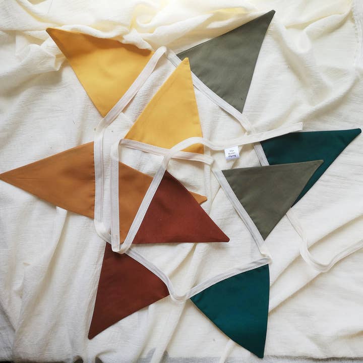 Safari themed flag garland for wholesale by The Butter Flying