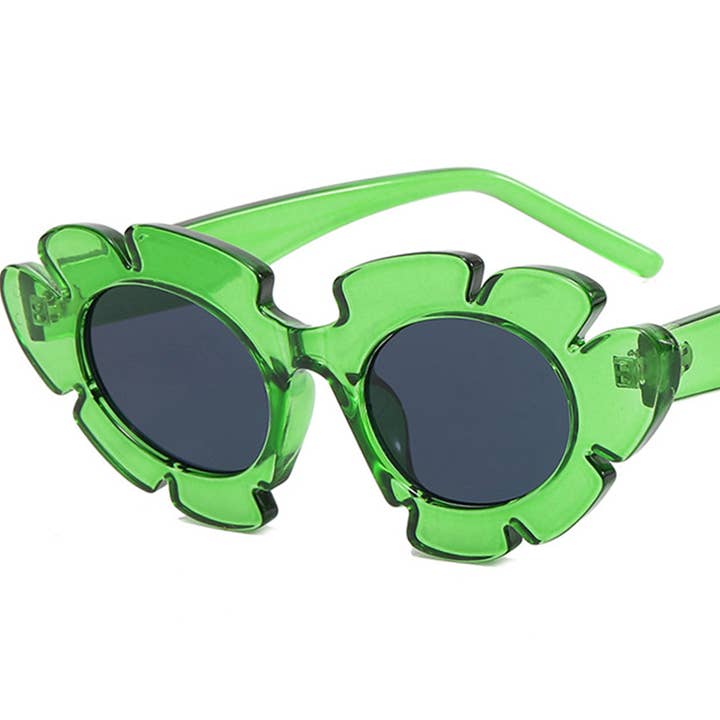 ACCITY - Wholesale Sunglasses - Women's - SUNFLOWER SHAPED SUNGLASSES_CWASG01314