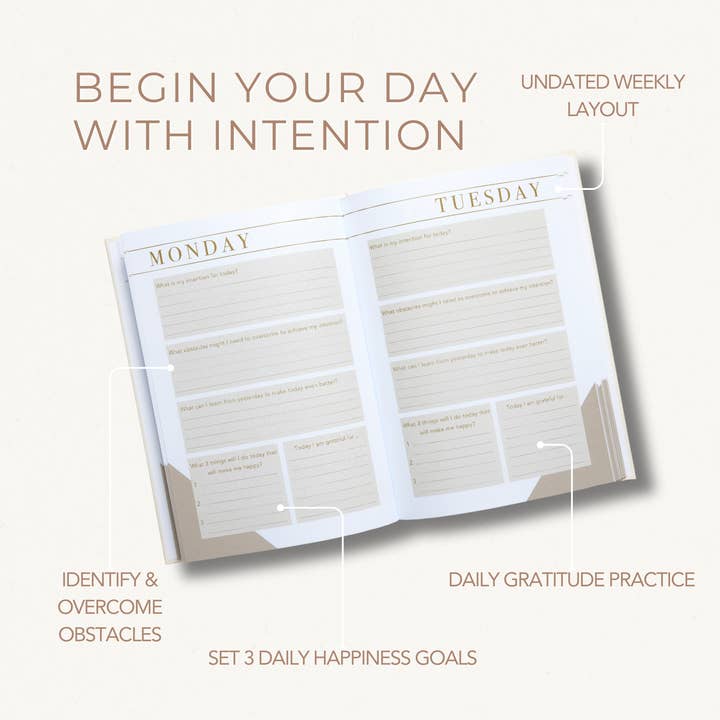 LSW London - Wholesale Journal/Diary - Morning Notes: Goal-Setting Journal | Self Care & Wellbeing