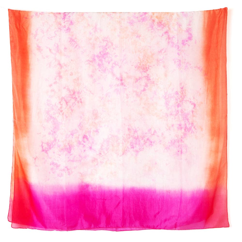 Tilley & Grace - Vente Écharpe – femme - Foulard en soie indienne 1051