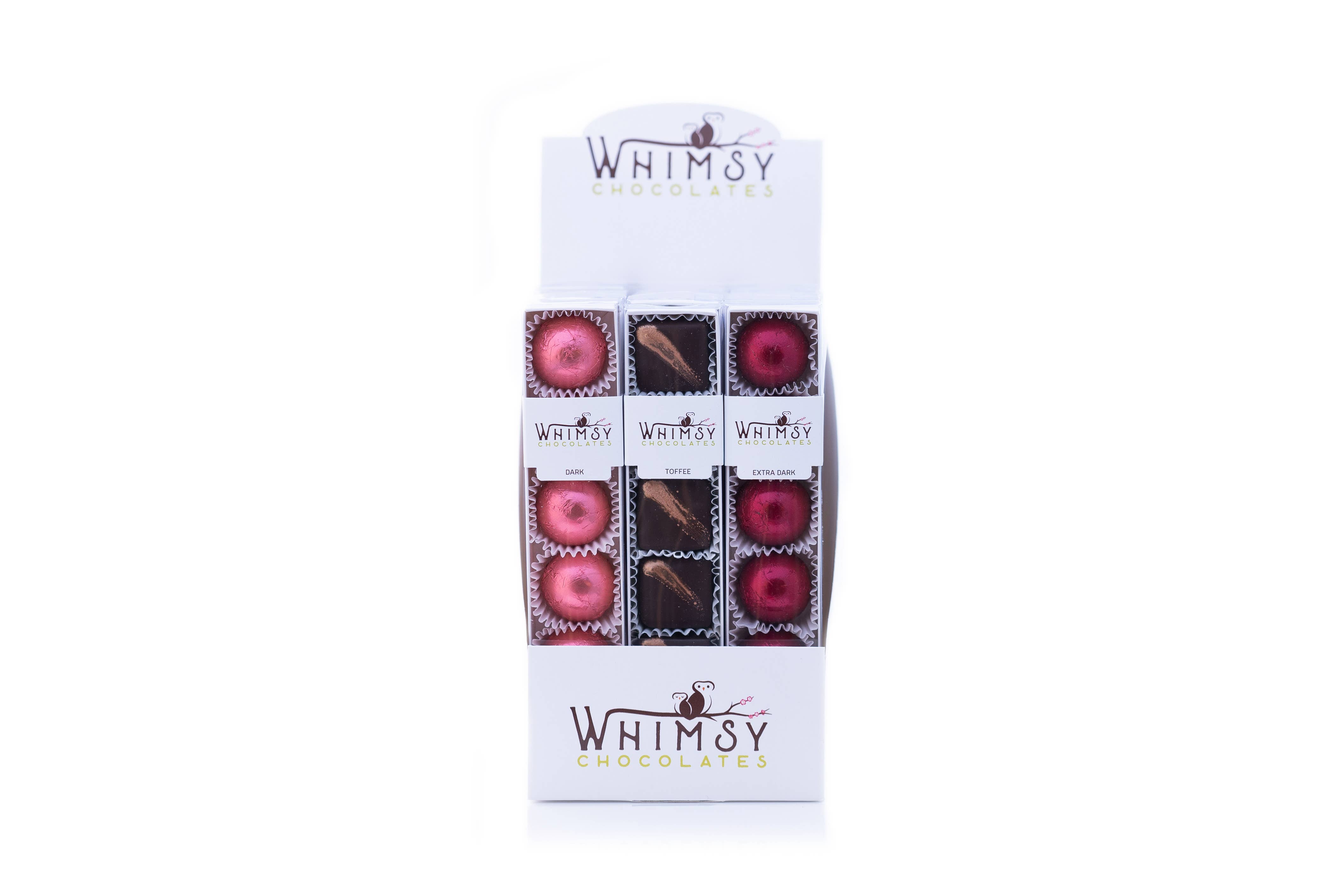Whimsy Chocolates - Wholesale Chocolate Box - Meltaways/Toffee Mixed Case2