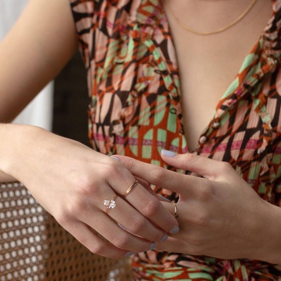 Token Jewelry - Wholesale Band/Stacked Ring - Maeve Ring1