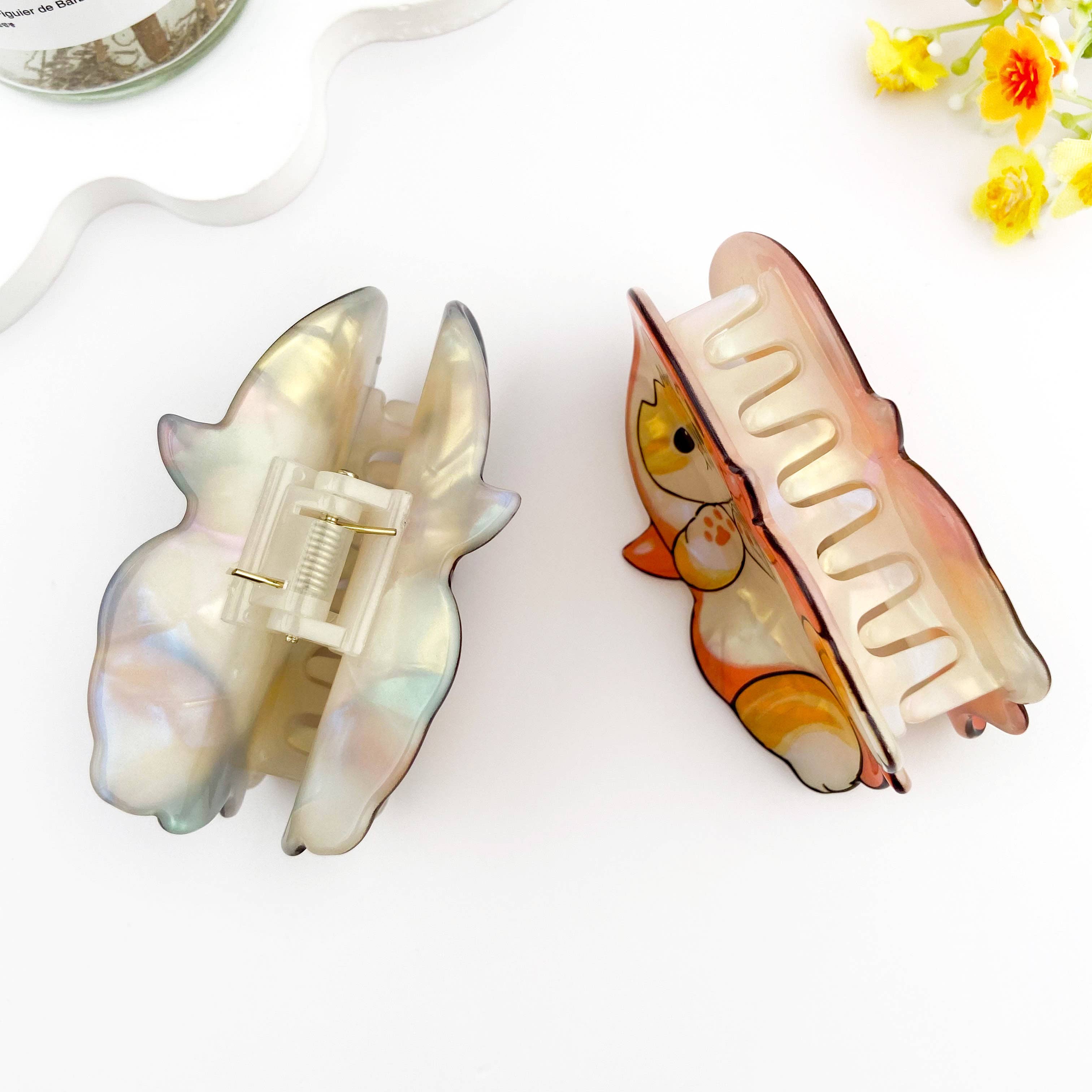 mildstyles - Wholesale Hair Clip - Women's - Adorable Shark Cat Acetate Hair Claw Clip – Fun & Quirky3