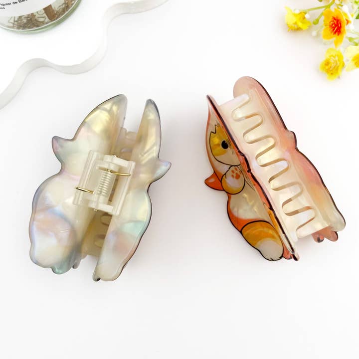 mildstyles - Wholesale Hair Clip - Women's - Adorable Shark Cat Acetate Hair Claw Clip – Fun & Quirky3