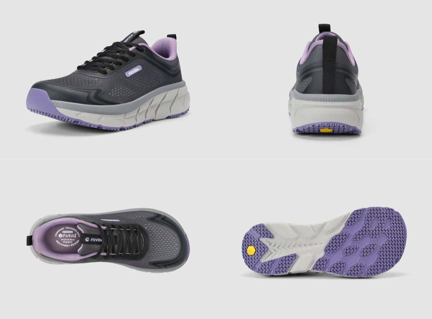 FitVille - Wholesale Athletic Sneakers - Women's - FitVille Women's FlowCore Running Shoes V60