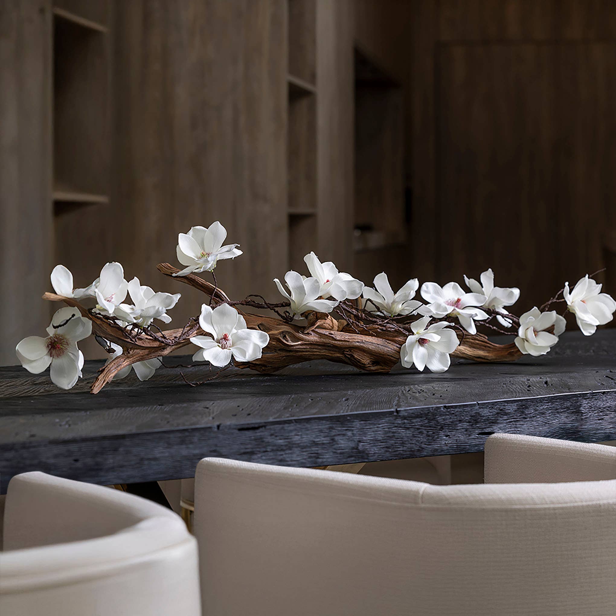 Branch & Wick Company - Wholesale Artificial Flowers - Farmhouse Table Decor for Dining, Coffee Table & Mantle 2