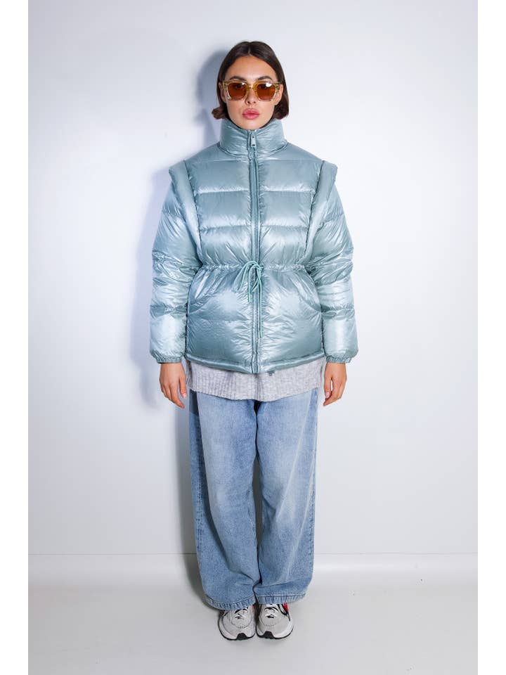 ARTFLOW - Wholesale Puffer Jacket - Women's - Detachable sleeve puffer jacket16